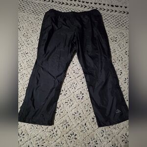 L.L. Bean 3xl black rain pants